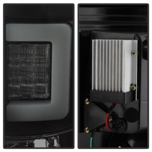 Ford F-150 LED Tail Lights - Rear - SPYDER - Version 2 - Black Smoke - `09-`14 Ford F-150 LED Tail Lights - Rear - SPYDER - Version 2 - Black Smoke - `09-`14