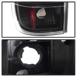 Ford F-250 Tail Lights - SPYDER - Light Bar LED, Version 3 - Black - `97-`03