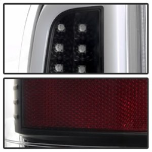 Ford F-350 Tail Lights - SPYDER - Light Bar LED, Version 3 - Black - `97-`03 Ford F-350 Tail Lights - SPYDER - Light Bar LED, Version 3 - Black - `97-`03