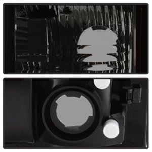 Dodge Ram 3500 SLT LED Tail Lights - SPYDER - Light Bar V3 - Black Smoke - `07-`09