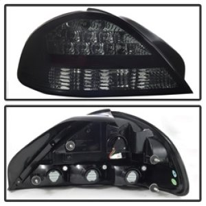 Pontiac Grand Am Tail Lights - SPYDER - LED - Black Smoke - `99-`05 Pontiac Grand Am Tail Lights - SPYDER - LED - Black Smoke - `99-`05