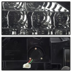 Pontiac Grand Am Tail Lights - SPYDER - LED - Black Smoke - `99-`05 Pontiac Grand Am Tail Lights - SPYDER - LED - Black Smoke - `99-`05