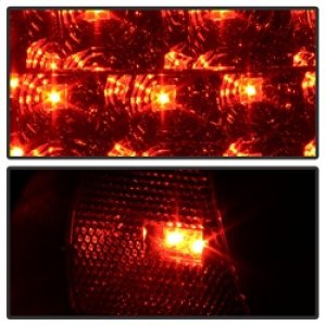 Pontiac Grand Am Tail Lights - SPYDER - LED - Black Smoke - `99-`05 Pontiac Grand Am Tail Lights - SPYDER - LED - Black Smoke - `99-`05