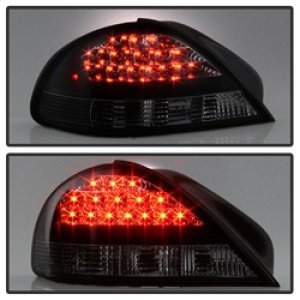 Pontiac Grand Am Tail Lights - SPYDER - LED - Black Smoke - `99-`05 Pontiac Grand Am Tail Lights - SPYDER - LED - Black Smoke - `99-`05