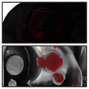 Toyota Corolla Tail Lights - SPYDER - Euro - Black Smoke - `98-`02