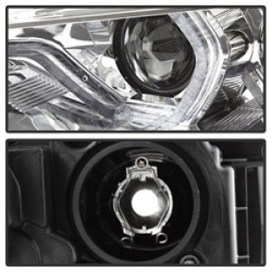 BMW 3 Series Headlights - SPYDER - Projector with LED DRL - Chrome - `12-`14 BMW 3 Series Headlights - SPYDER - Projector with LED DRL - Chrome - `12-`14