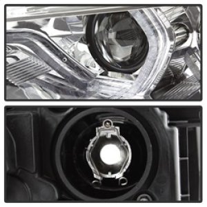 BMW 3 Series Headlights - SPYDER - Projector with LED DRL - Chrome - `12-`14 BMW 3 Series Headlights - SPYDER - Projector with LED DRL - Chrome - `12-`14