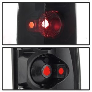 Cadillac Escalade Tail Lights - SPYDER - Euro - Black Smoke - `02-`06