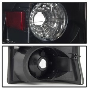 Cadillac Escalade Tail Lights - SPYDER - Euro - Black Smoke - `02-`06