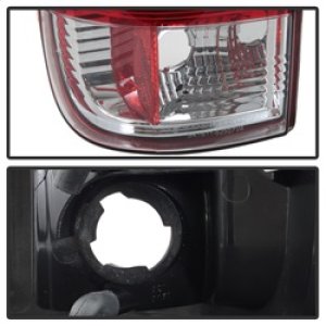 Ford F-150 LED Tail Lights - SPYDER - Light Bar, Version 3 - Red Clear - `97-`03