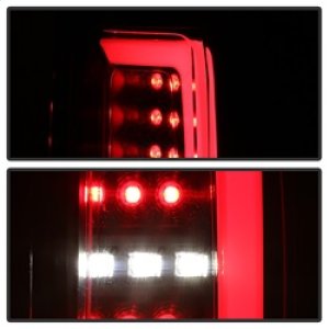 Chevrolet Colorado LED Tail Lights - SPYDER - Light Bar - Black - `15-`17