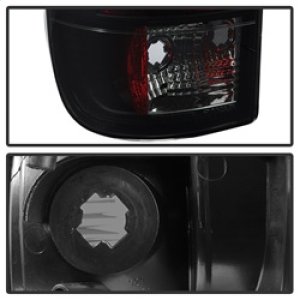 Ford F-250 LED Tail Lights - SPYDER - Light Bar, Version 3 - Black Smoke - `08-`16