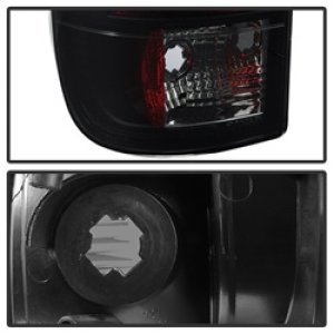 Ford F-250 LED Tail Lights - SPYDER - Light Bar, Version 3 - Black Smoke - `08-`16