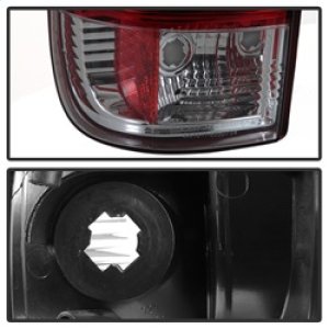 Ford F-250 Tail Lights - SPYDER - Light Bar LED, Version 3 - Red Clear - `08-`16