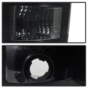 GMC Sierra LED Tail Lights - SPYDER - Light Bar Version 2 - Black Smoke - `07-`13