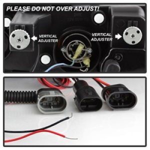 BMW 3 Series Projector Headlights - Front - SPYDER - LED Halo Projector, 1-Piece Design, Amber Reflector, Bulbs Included - Black Smoke - `99-`01 BMW 3 Series Projector Headlights - Front - SPYDER - LED Halo Projector, 1-Piece Design, Amber Reflector, Bulbs Included - Black Smoke - `99-`01