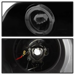 BMW 3 Series Projector Headlights - Front - SPYDER - LED Halo Projector, 1-Piece Design, Amber Reflector, Bulbs Included - Black Smoke - `99-`01 BMW 3 Series Projector Headlights - Front - SPYDER - LED Halo Projector, 1-Piece Design, Amber Reflector, Bulbs Included - Black Smoke - `99-`01