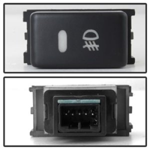 Nissan Frontier Fog Lights - Front - SPYDER - Metal Chrome w/Switch - Clear - `05-`16 Nissan Frontier Fog Lights - Front - SPYDER - Metal Chrome w/Switch - Clear - `05-`16