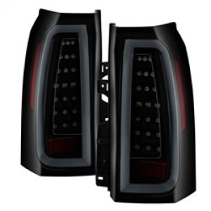 Chevrolet Suburban LED Tail Lights - SPYDER - Light Bar - Black Smoke - `15-`17