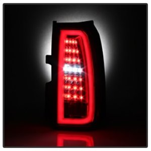 Chevrolet Suburban Tail Lights - SPYDER - LED - Red Clear - `15-`17 Chevrolet Suburban Tail Lights - SPYDER - LED - Red Clear - `15-`17