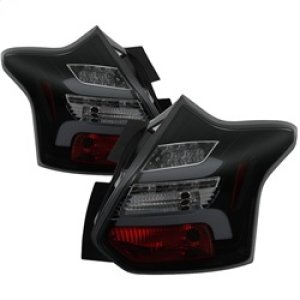 Ford Focus Tail Lights - SPYDER - LED - Black Smoke - `12-`14 Ford Focus Tail Lights - SPYDER - LED - Black Smoke - `12-`14
