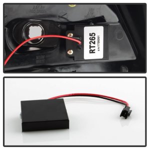 Ford Focus Tail Lights - SPYDER - LED - Black Smoke - `12-`14 Ford Focus Tail Lights - SPYDER - LED - Black Smoke - `12-`14