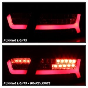 Audi A6 LED Tail Lights - SPYDER - Black - `09-`12 Audi A6 LED Tail Lights - SPYDER - Black - `09-`12