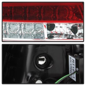 Audi A6 LED Tail Lights - SPYDER - Red Clear - `09-`11 Audi A6 LED Tail Lights - SPYDER - Red Clear - `09-`11
