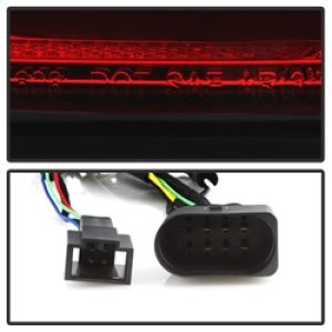 Audi A6 LED Tail Lights - SPYDER - Red Clear - `09-`11 Audi A6 LED Tail Lights - SPYDER - Red Clear - `09-`11