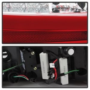 Audi A6 LED Tail Lights - SPYDER - Red Clear - `09-`11 Audi A6 LED Tail Lights - SPYDER - Red Clear - `09-`11