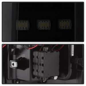 Chevrolet Colorado LED Tail Lights - SPYDER - Light Bar - Black Smoke - `15-`17 Chevrolet Colorado LED Tail Lights - SPYDER - Light Bar - Black Smoke - `15-`17