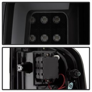 Chevrolet Colorado LED Tail Lights - SPYDER - Light Bar - Black Smoke - `15-`17 Chevrolet Colorado LED Tail Lights - SPYDER - Light Bar - Black Smoke - `15-`17