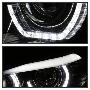 BMW X5 Headlights - SPYDER - Projector, AFS HID Only - Black - `07-`10