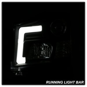 Nissan Armada Headlights - SPYDER - V2 Projector - Black - `04-`07