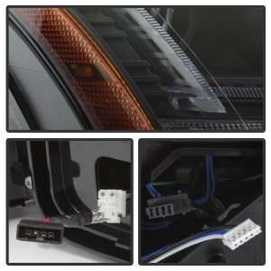 Audi TT Headlights - SPYDER - HID Xenon Projector + Sequential Turn Signal - Black - `08-`15 Audi TT Headlights - SPYDER - HID Xenon Projector + Sequential Turn Signal - Black - `08-`15