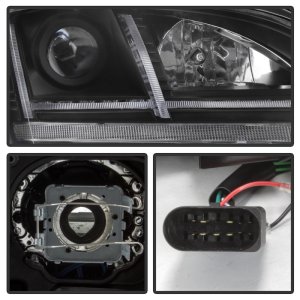 Audi TT Headlights - SPYDER - HID Xenon Projector + Sequential Turn Signal - Black - `08-`15 Audi TT Headlights - SPYDER - HID Xenon Projector + Sequential Turn Signal - Black - `08-`15