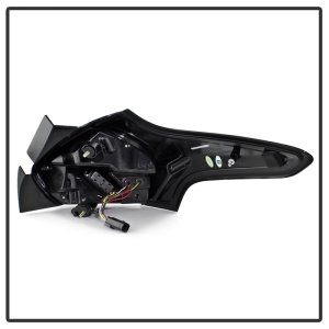 Ford Focus Hatchback LED Tail Lights - SPYDER - Sequential/Indicator/Reverse LED - Black - `15-`17