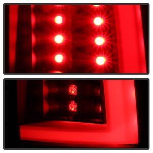 Chevrolet Silverado LED Tail Lights - SPYDER - Black - `03-`06