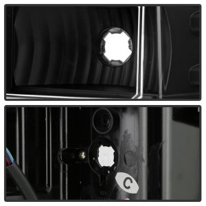 Chevrolet Silverado LED Tail Lights - SPYDER - Light Bar - Black - `16-`18