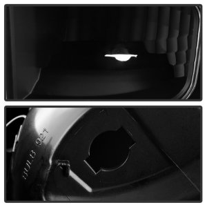 Dodge Ram 2500 LED Tail Lights - SPYDER - Incandescent Model Only - Black - `10-`18