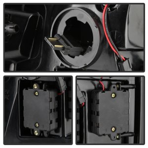 Dodge Ram LED Tail Lights - SPYDER - Version 2; Incandescent Model Only - Black - `09-`18 Dodge Ram LED Tail Lights - SPYDER - Version 2; Incandescent Model Only - Black - `09-`18