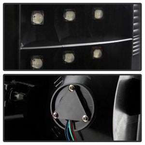 Dodge Ram 2500 LED Tail Lights - SPYDER - LED Model Only - Black - `13-`18 Dodge Ram 2500 LED Tail Lights - SPYDER - LED Model Only - Black - `13-`18