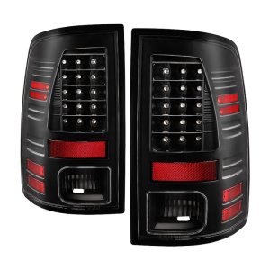 Dodge Ram 3500 LED Tail Lights - SPYDER - LED Model Only - Black - `13-`18 Dodge Ram 3500 LED Tail Lights - SPYDER - LED Model Only - Black - `13-`18