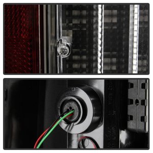 Ford F150 LED Tail Lights - SPYDER - Light Bar - Black - `15-`17