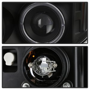 Toyota Sequoia Headlights - SPYDER - Halo LED Projector - Black - `08-`13 Toyota Sequoia Headlights - SPYDER - Halo LED Projector - Black - `08-`13