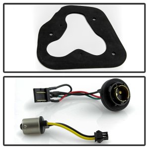 Pontiac G8 LED Tail Lights - SPYDER - Version 2 Light Bar - Black - `08-`09