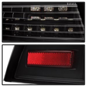 Pontiac G8 LED Tail Lights - SPYDER - Version 2 Light Bar - Black - `08-`09