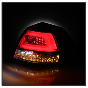 Pontiac G8 LED Tail Lights - SPYDER - Version 2 Light Bar - Red Clear - `08-`09