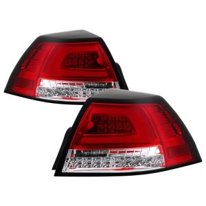 Pontiac G8 LED Tail Lights - SPYDER - Version 2 Light Bar - Red Clear - `08-`09 Pontiac G8 LED Tail Lights - SPYDER - Version 2 Light Bar - Red Clear - `08-`09