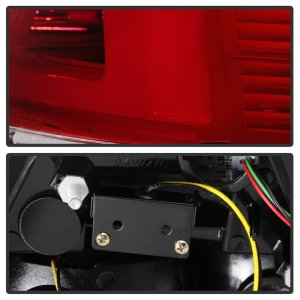 Pontiac G8 LED Tail Lights - SPYDER - Version 2 Light Bar - Red Clear - `08-`09